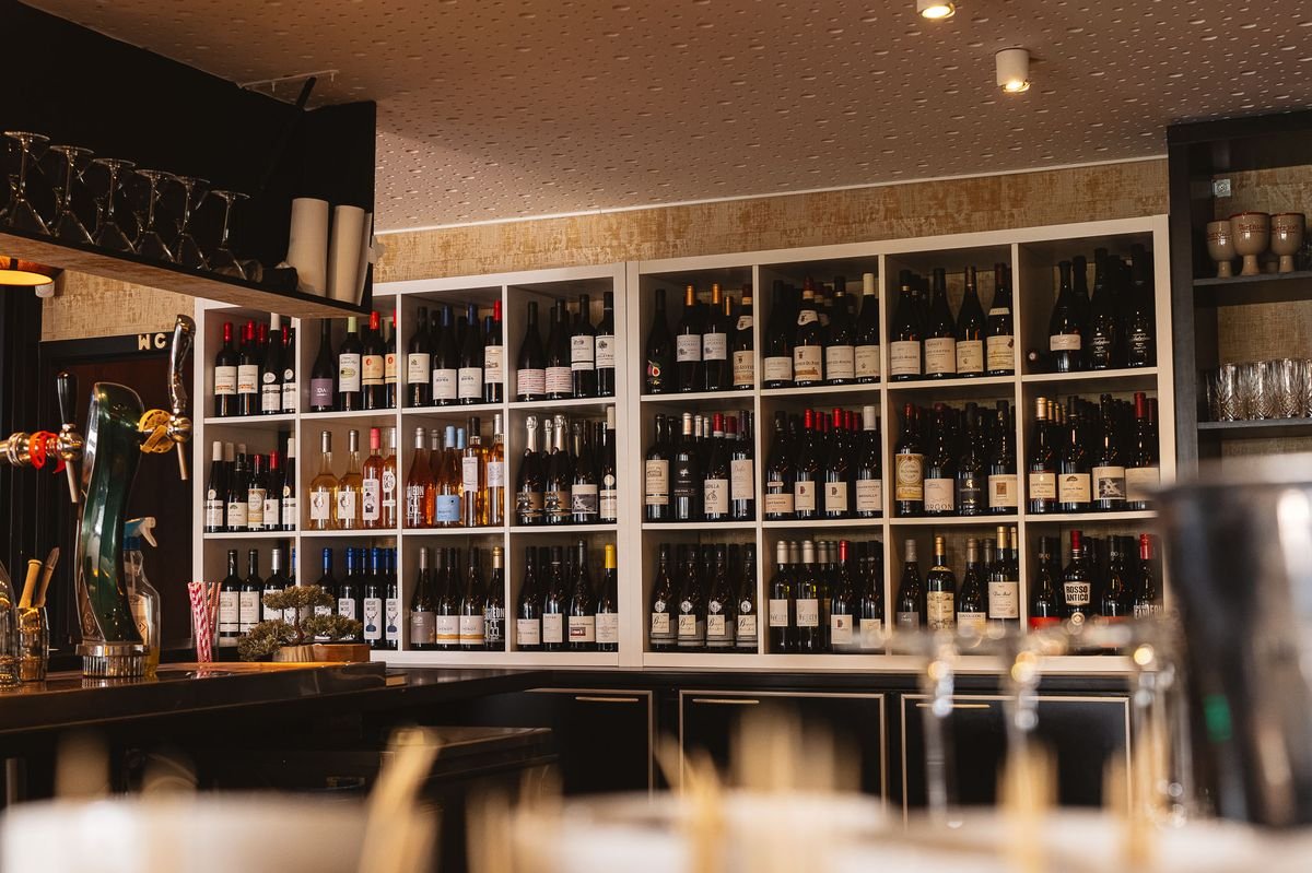 Cave à vins de la brasserie